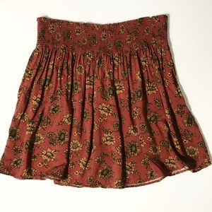 Mossimo sunflower skirt